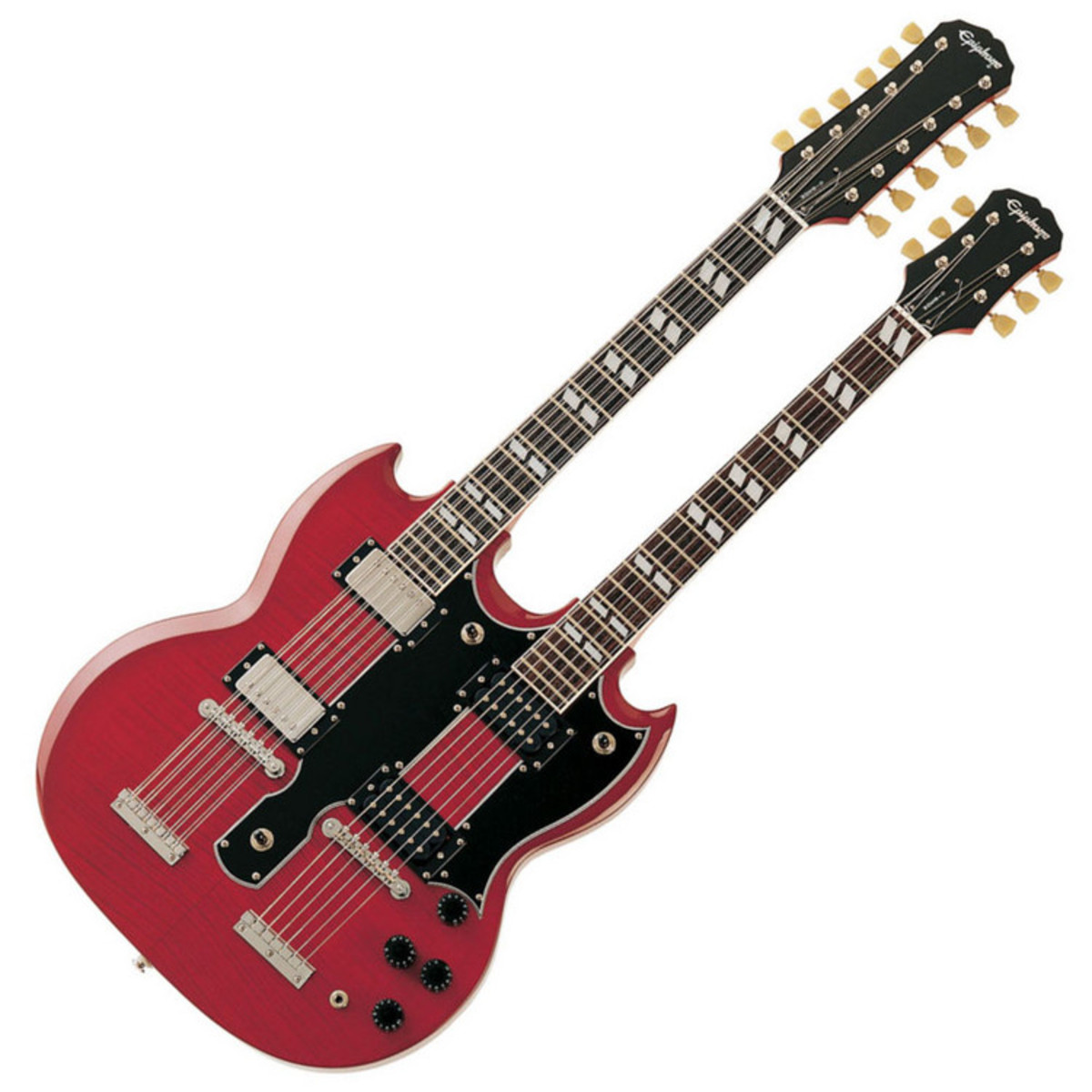 Epiphone Limited Edition G-1275 Double Neck Electric Guitar at ...